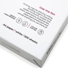 A4 printer paper close up of selling points - Thumbnail